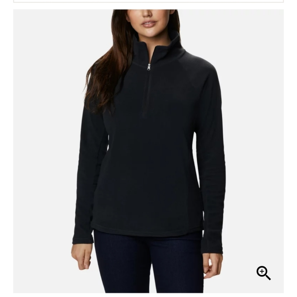 Black Columbia Fleece, size S, new
